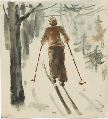 Даран (Райхман) Даниил Борисович. В Измайлове. Из серии «Записки из альбома»